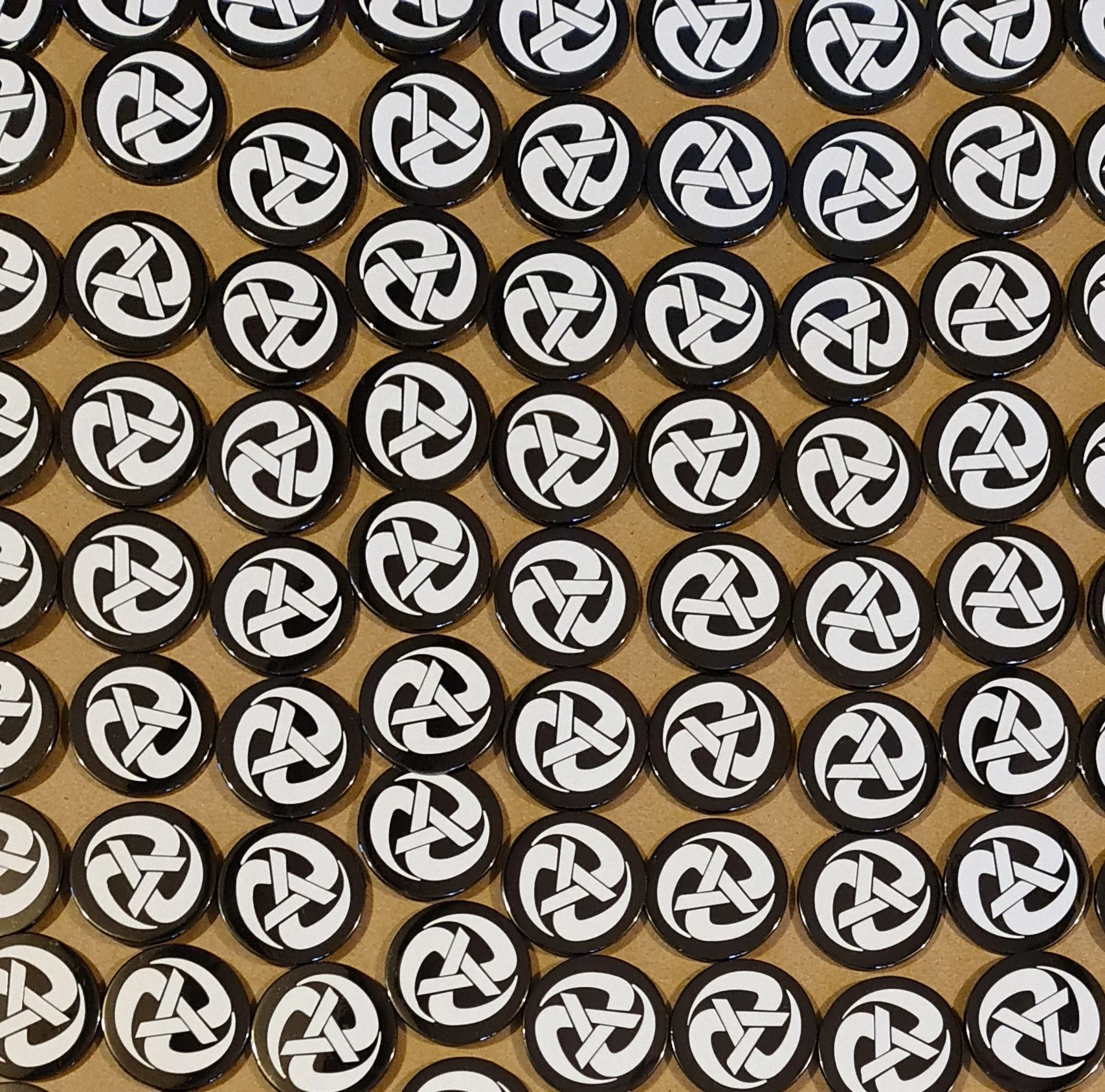 Rolling A Enamel Pin Badge