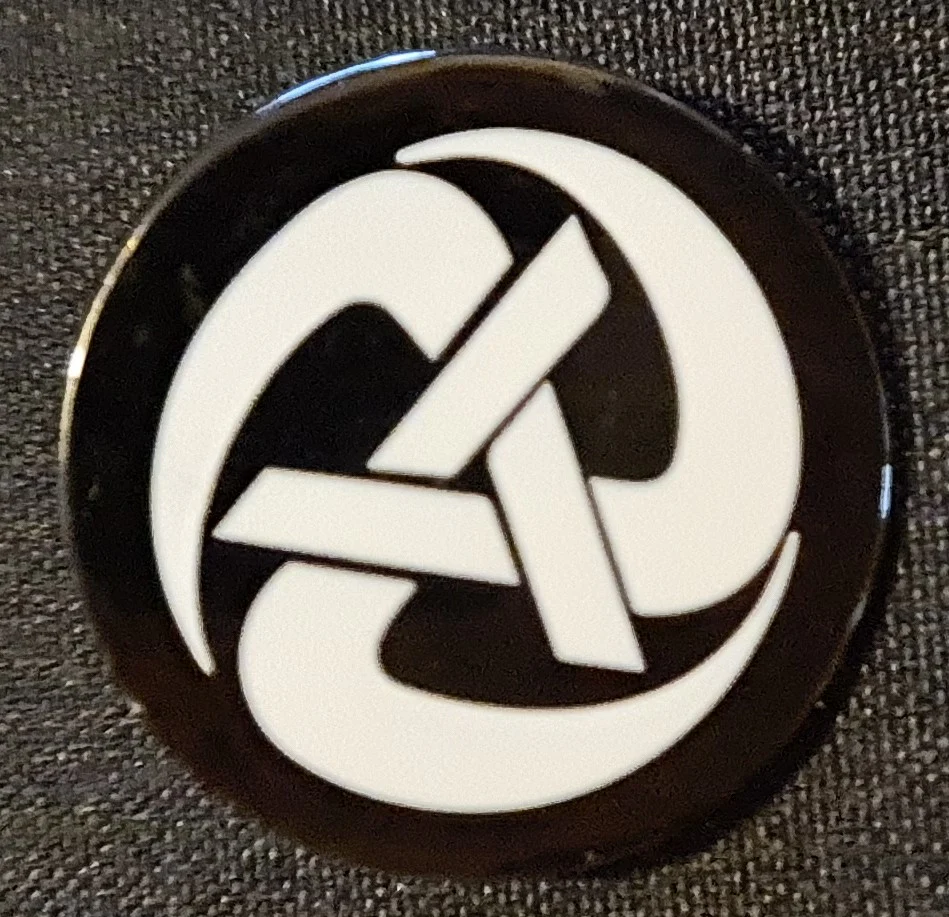 Rolling A Enamel Pin Badge - Image 2
