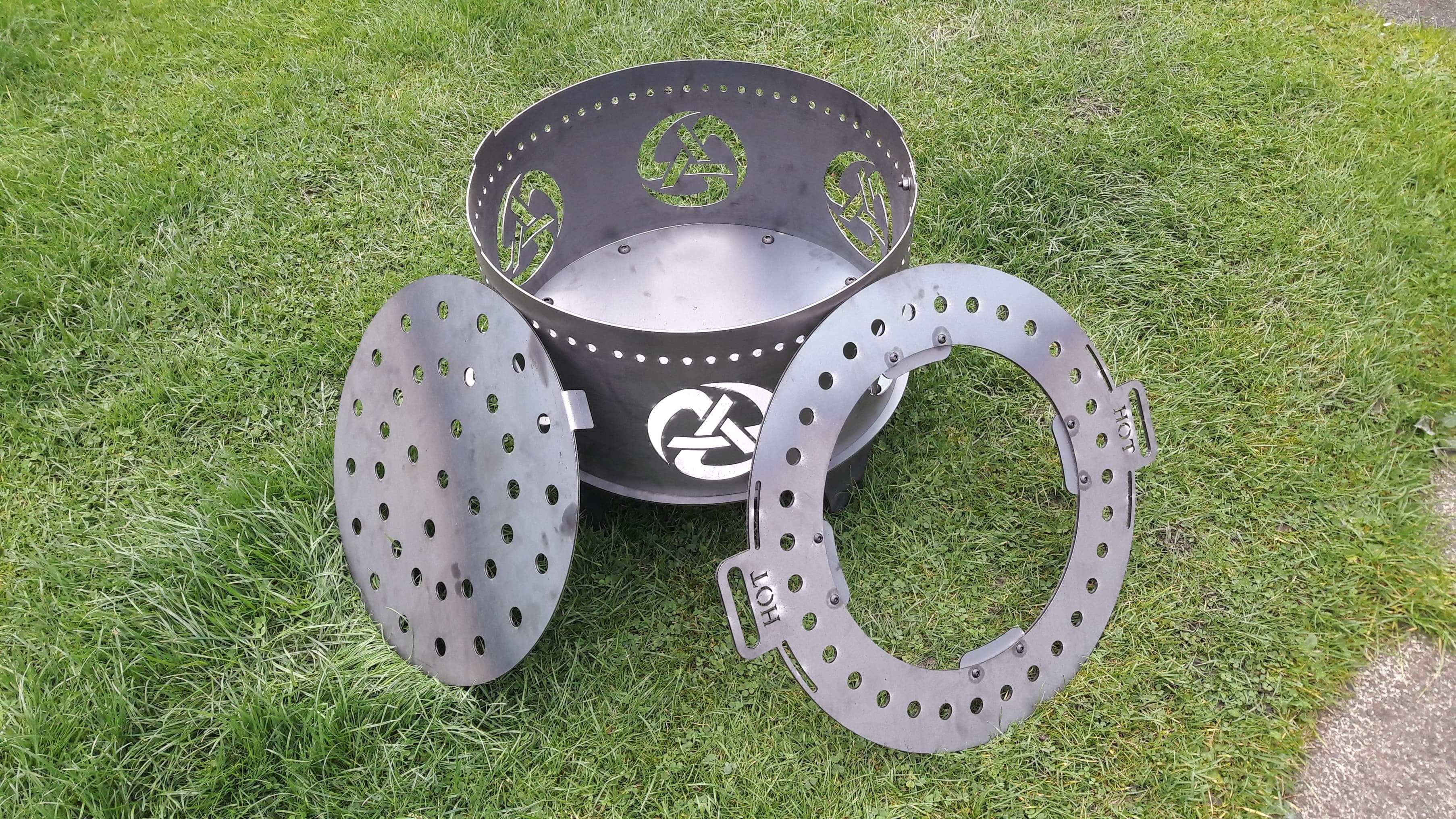 Levellers Sun Face Fire Pit - Image 6